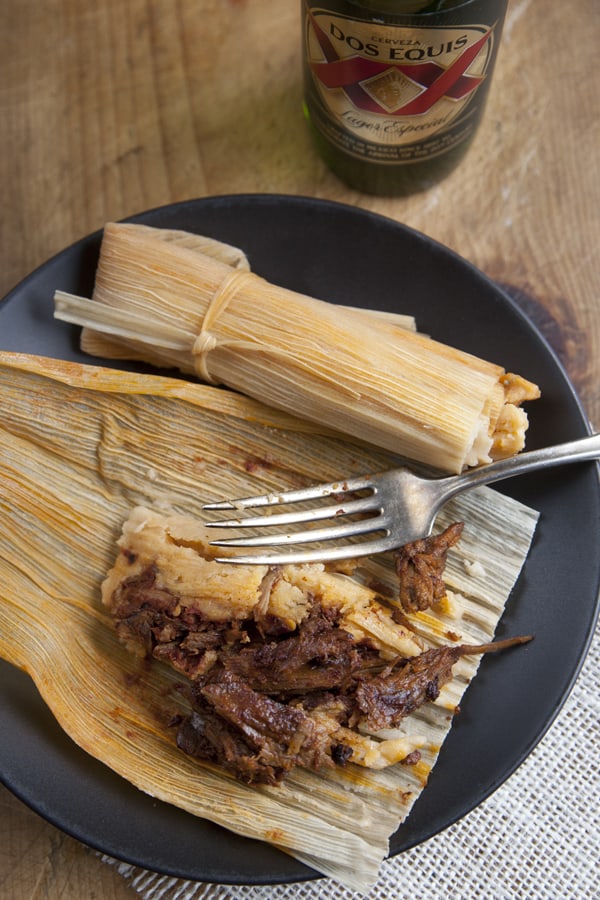 Red Chile Tamales