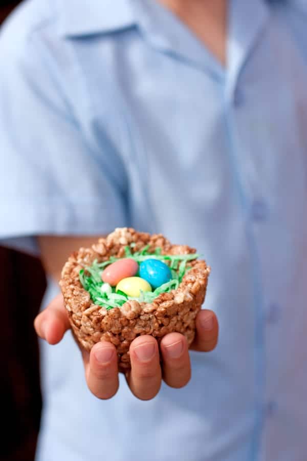 Rice-Krispies-Easter-Nests