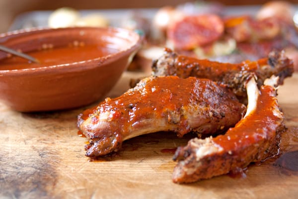 Barbecue-pork-ribs-oven-baked