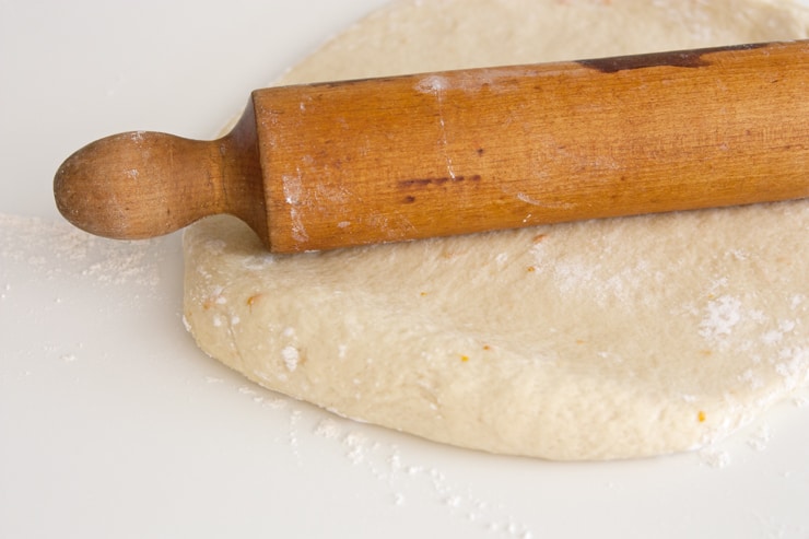dough recipe rosca de reyes and old rolling pin