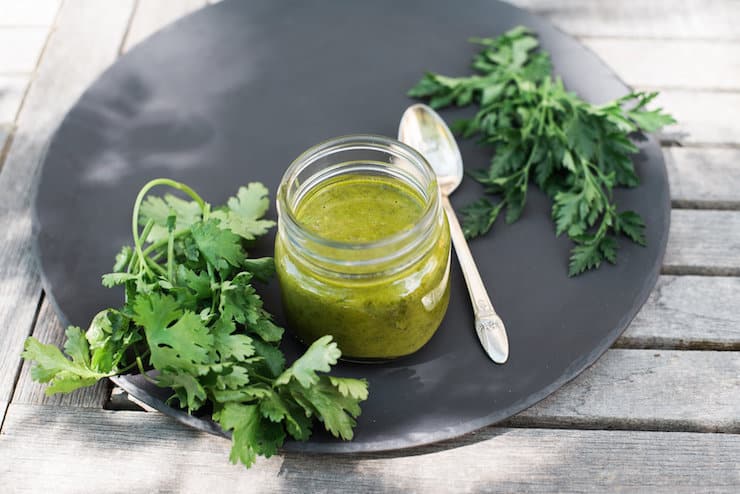 chimichurri sauce from Argentina